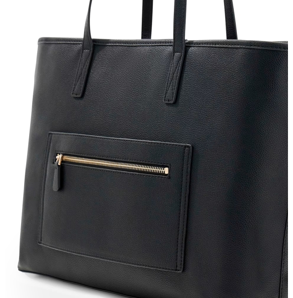 Τσάντα GUESS Power Play Large Tech Tote HWBG9006240 Μαύρο