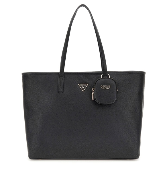 Τσάντα GUESS Power Play Large Tech Tote HWBG9006240 Μαύρο