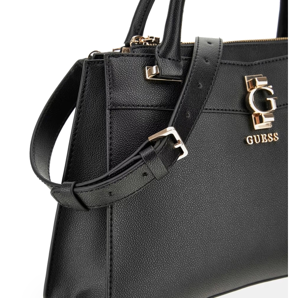 Τσάντα GUESS Jorah Luxury HWBG9331060 Μαύρο