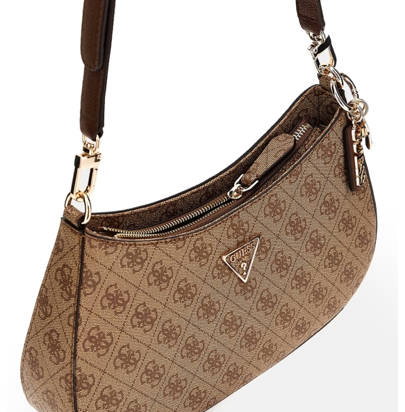 Τσάντα GUESS Noelle Top Zip HWBG9672250 Μπεζ Τσάντα GUESS Noelle Top Zip HWBG9672250 Μπεζ