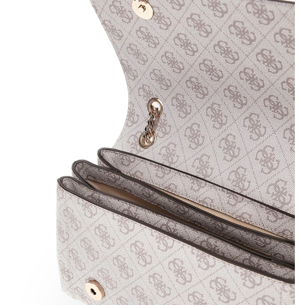 Τσάντα GUESS Noelle Convertible XBody Flap HWBG9672210 Μπεζ Τσάντα GUESS Noelle Convertible XBody Flap HWBG9672210 Μπεζ