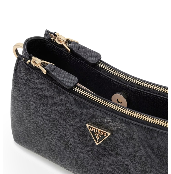 Τσάντα GUESS Noelle Shoulder XBody HWBG9672730 Ανθρακί Τσάντα GUESS Noelle Shoulder XBody HWBG9672730 Ανθρακί