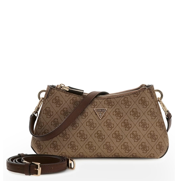 Τσάντα GUESS Noelle Shoulder XBody HWBG9672730 Καφέ Τσάντα GUESS Noelle Shoulder XBody HWBG9672730 Καφέ