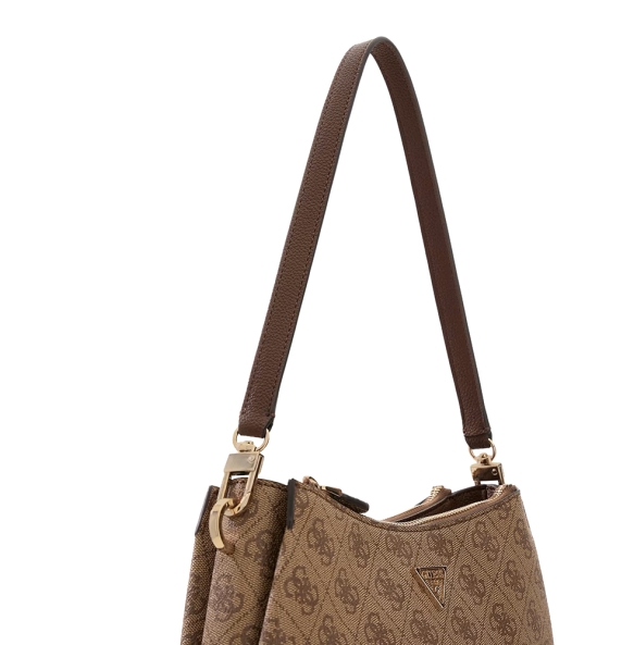 Τσάντα GUESS Noelle Shoulder XBody HWBG9672730 Καφέ Τσάντα GUESS Noelle Shoulder XBody HWBG9672730 Καφέ