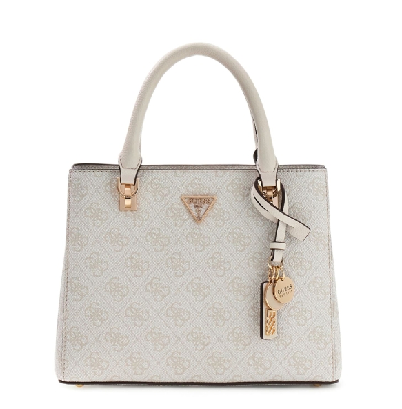 Τσάντα GUESS Noelle Multi Satchel HWBG9672050 Εκρού