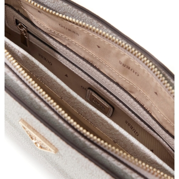 Τσάντα GUESS Noelle Multi Satchel HWBG9672050 Εκρού