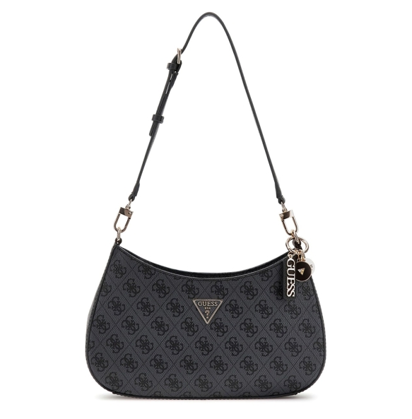 Τσάντα GUESS Noelle Top Zip HWBG9672250 Ανθρακί Τσάντα GUESS Noelle Top Zip HWBG9672250 Ανθρακί