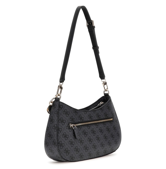 Τσάντα GUESS Noelle Top Zip HWBG9672250 Ανθρακί Τσάντα GUESS Noelle Top Zip HWBG9672250 Ανθρακί