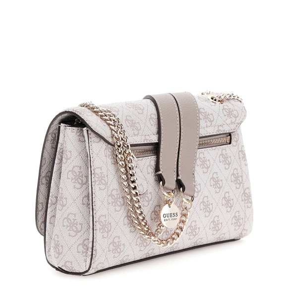 Τσάντα GUESS Noelle Convertible XBody Flap HWBG9672210 Μπεζ Τσάντα GUESS Noelle Convertible XBody Flap HWBG9672210 Μπεζ