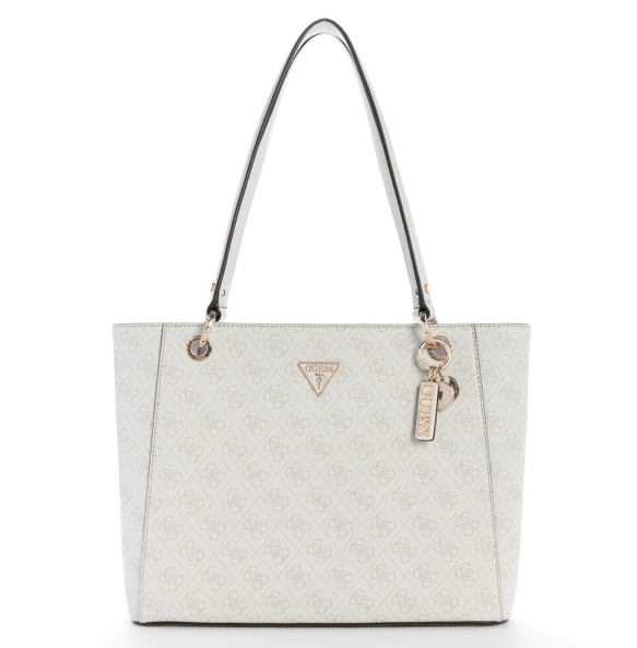 Τσάντα GUESS Noelle II Tote HWBG9672250 Εκρού