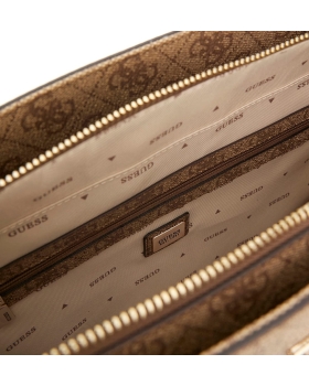 Τσάντα GUESS Noelle II Tote HWBG9672250 Μπεζ