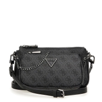 Τσάντα GUESS Noelle Pouch Crossbody HWBG9672710 Ανθρακί