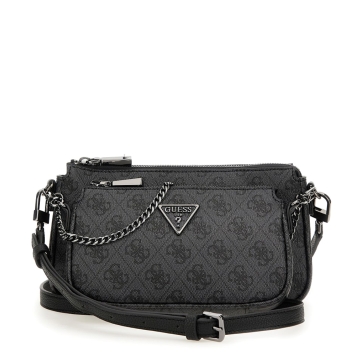 Τσάντα GUESS Noelle Pouch Crossbody HWBG9672710 Ανθρακί