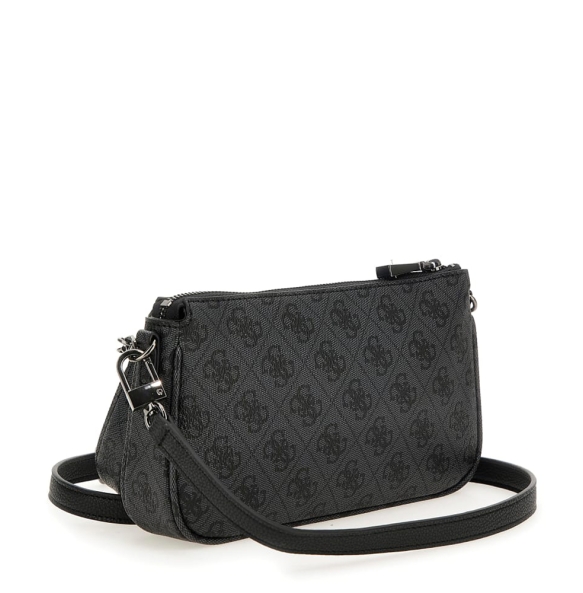 Τσάντα GUESS Noelle Pouch Crossbody HWBG9672710 Ανθρακί Τσάντα GUESS Noelle Pouch Crossbody HWBG9672710 Ανθρακί