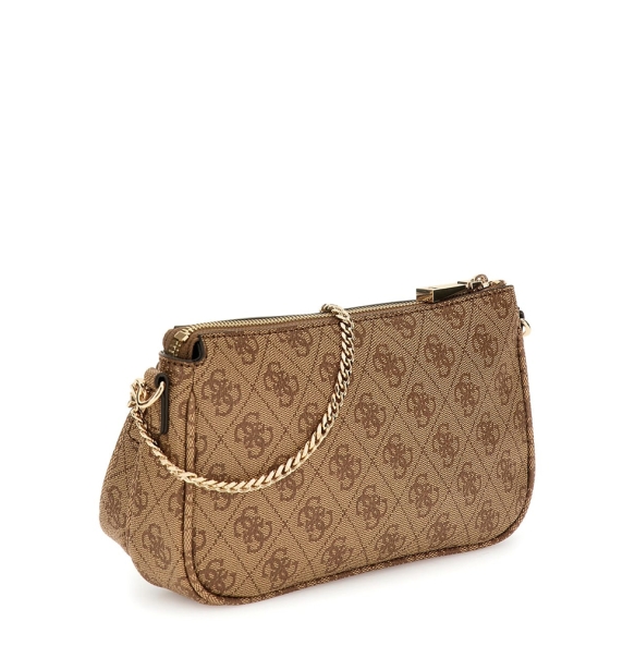 Τσάντα GUESS Noelle Pouch Crossbody HWBG9672710 Μπεζ Τσάντα GUESS Noelle Pouch Crossbody HWBG9672710 Μπεζ