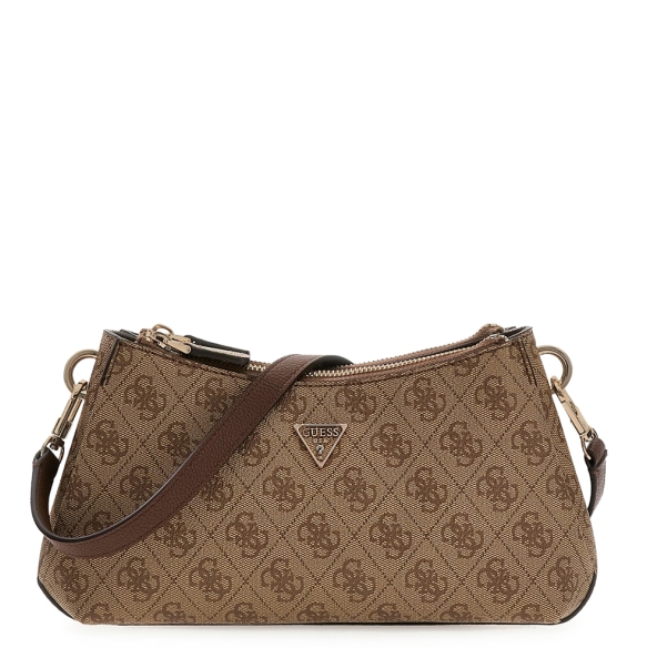 Τσάντα GUESS Noelle Shoulder XBody HWBG9672730 Καφέ Τσάντα GUESS Noelle Shoulder XBody HWBG9672730 Καφέ