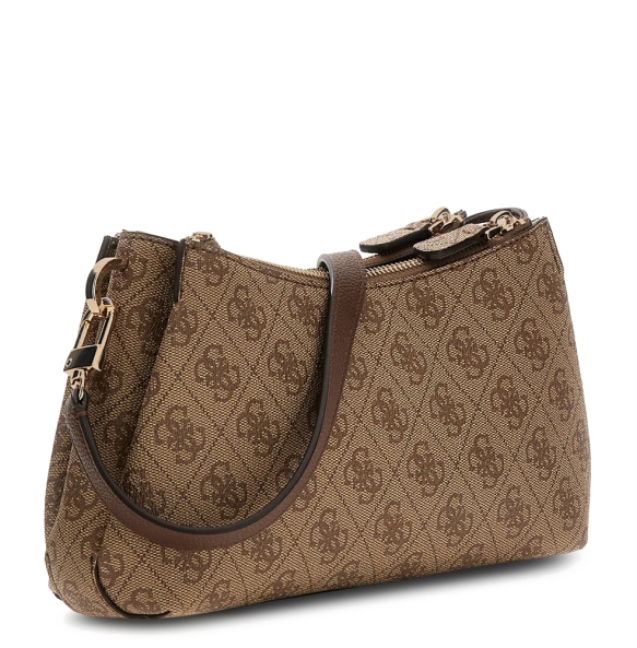 Τσάντα GUESS Noelle Shoulder XBody HWBG9672730 Καφέ Τσάντα GUESS Noelle Shoulder XBody HWBG9672730 Καφέ