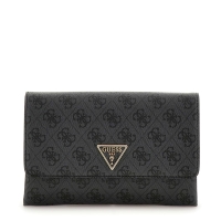 Τσάντα GUESS Noelle XBody Flap Organizer HWBG9672750 Μαύρο