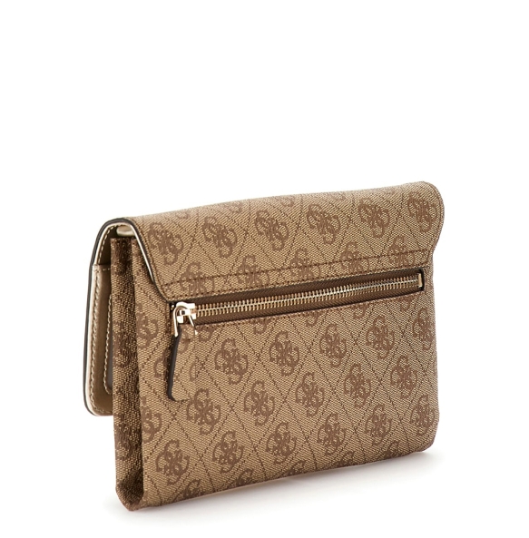 Τσάντα GUESS Noelle XBody Flap Organizer HWBG9672750 Μπεζ Τσάντα GUESS Noelle XBody Flap Organizer HWBG9672750 Μπεζ