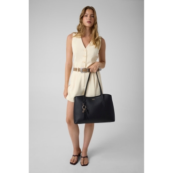 Τσάντα GUESS Melody 2 in 1 Tote HWBG9735230 Μαύρο
