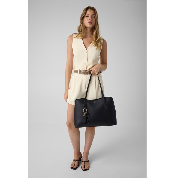Τσάντα GUESS Melody 2 in 1 Tote HWBG9735230 Μαύρο Τσάντα GUESS Melody 2 in 1 Tote HWBG9735230 Μαύρο