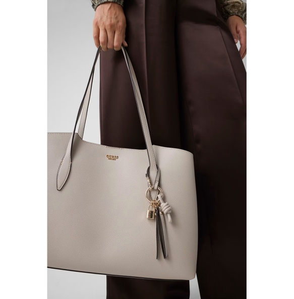 Τσάντα GUESS Melody 2 in 1 Tote HWBG9735230 Μπεζ