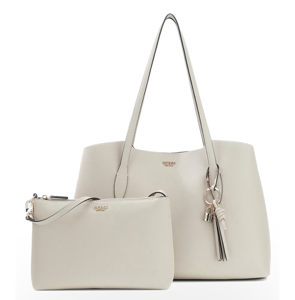 Τσάντα GUESS Melody 2 in 1 Tote HWBG9735230 Μπεζ