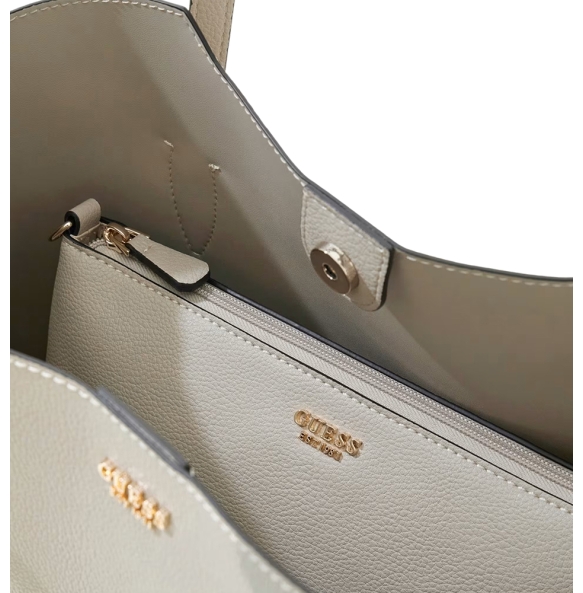 Τσάντα GUESS Melody 2 in 1 Tote HWBG9735230 Μπεζ
