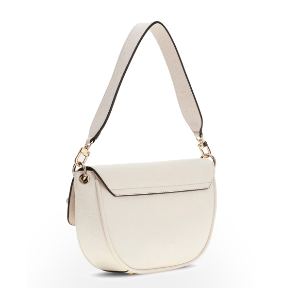 Τσάντα GUESS Camelia Flap Shoulder Bag HWBG9742190 Ιβουάρ