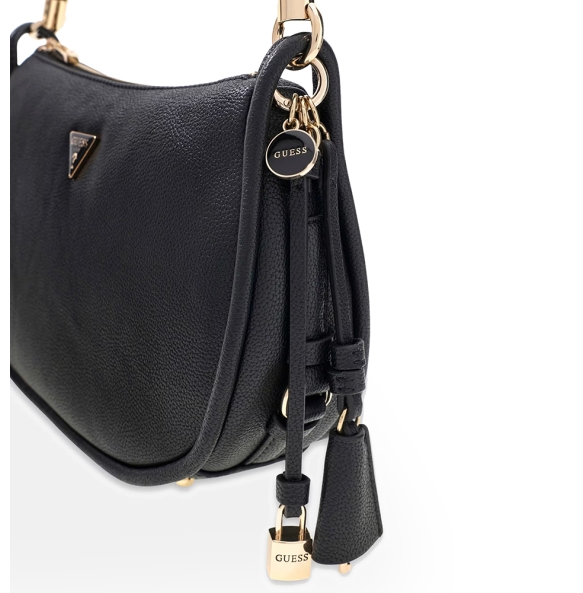 Τσάντα GUESS Danya Hobo Shoulder Bag HWBG9918010 Μαύρο