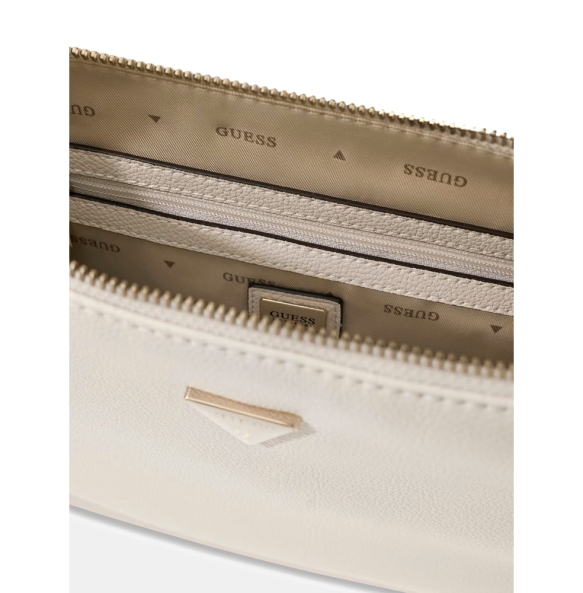 Τσάντα GUESS Danya Hobo Shoulder Bag HWBG9918010 Μπεζ