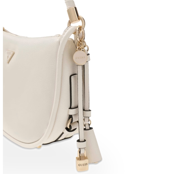 Τσάντα GUESS Danya Hobo Shoulder Bag HWBG9918010 Μπεζ