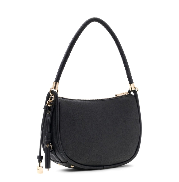 Τσάντα GUESS Danya Hobo Shoulder Bag HWBG9918010 Μαύρο
