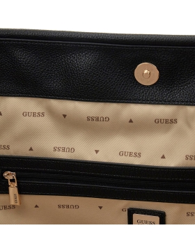 Τσάντα GUESS Danya Hobo Shoulder Bag HWBG9918020 Μα΄ύρο