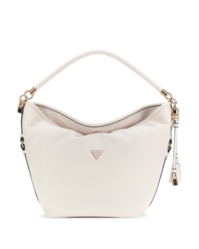Τσάντα GUESS Danya Hobo Shoulder Bag HWBG9918020 Μπεζ
