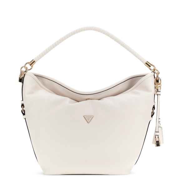 Τσάντα GUESS Danya Hobo Shoulder Bag HWBG9918020 Μπεζ
