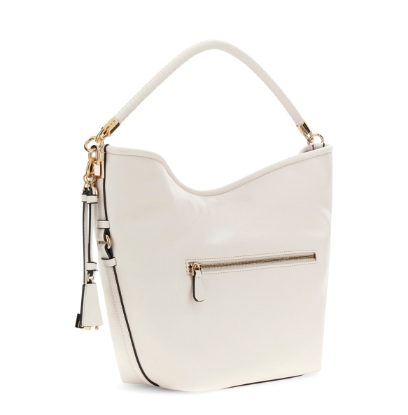 Τσάντα GUESS Danya Hobo Shoulder Bag HWBG9918020 Μπεζ