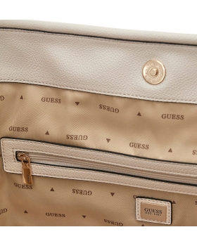 Τσάντα GUESS Danya Hobo Shoulder Bag HWBG9918020 Μπεζ