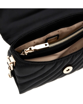 Τσάντα GUESS Mini Janek HWEG9223780 Μαύρο