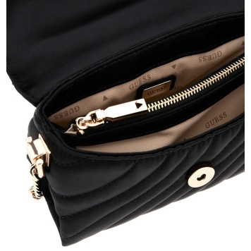 Τσάντα GUESS Mini Janek HWEG9223780 Μαύρο