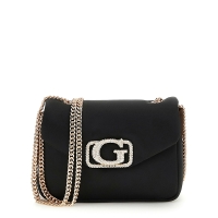 Τσάντα GUESS Pure Mini Convertible xBody Flap HWEG9670780 Μαύρο