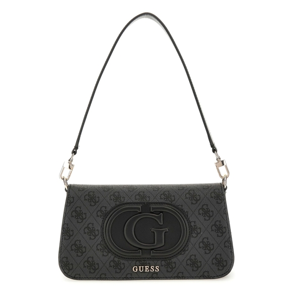 Τσάντα GUESS Eco Mietta HWESG951320 Μαύρο