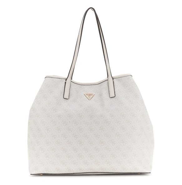 Τσάντα GUESS Vittoria Large HWESG951429 Εκρού