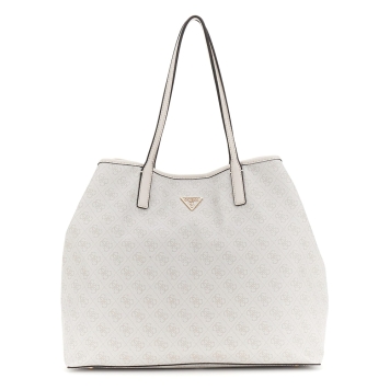 Τσάντα GUESS Vittoria Large HWESG951429 Εκρού