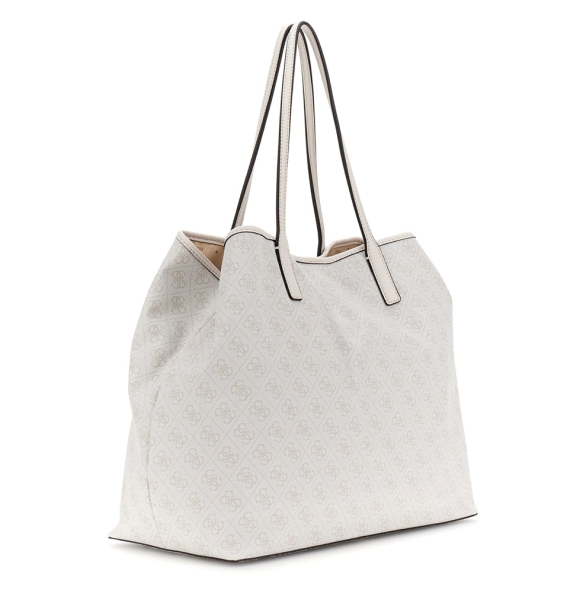 Τσάντα GUESS Vittoria Large HWESG951429 Εκρού