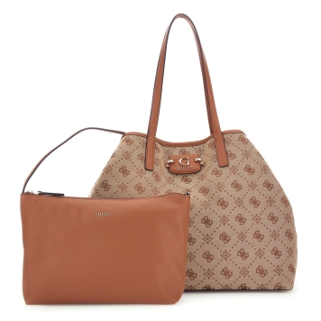 Τσάντα GUESS Neda Large 2 in 1 HWJP9654240 Μπεζ