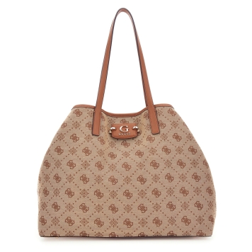 Τσάντα GUESS Neda Large 2 in 1 HWJP9654240 Μπεζ
