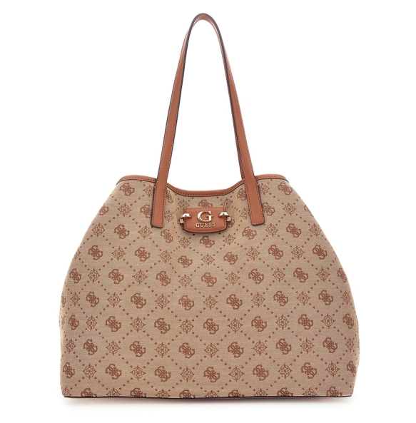 Τσάντα GUESS Neda Large 2 in 1 HWJP9654240 Μπεζ