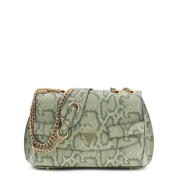 Τσάντα Guess Serenova Convertible XBody Flap HWKG8091210 Πράσινο
