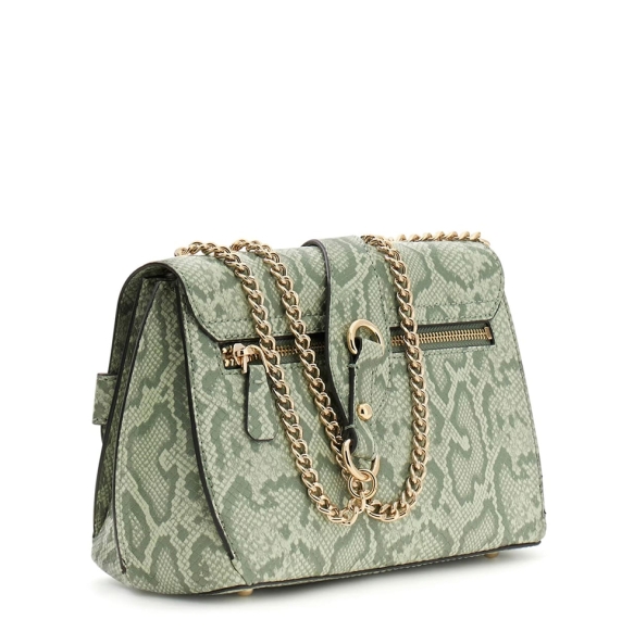 Τσάντα Guess Serenova Convertible XBody Flap HWKG8091210 Πράσινο